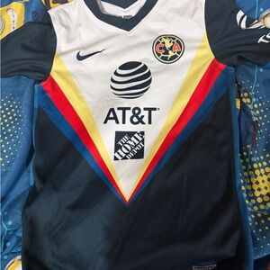 Mexican el America Nike Kids Soccer Jersey -